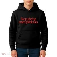 Stop Giving Podcasts Kids Hoodie thumb 4