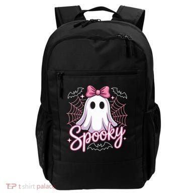 Spooky Ghost Pink Coquette Halloween Cute Backpack