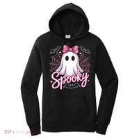 Spooky Ghost Pink Coquette Halloween Cute Women's Hoodie thumb 0