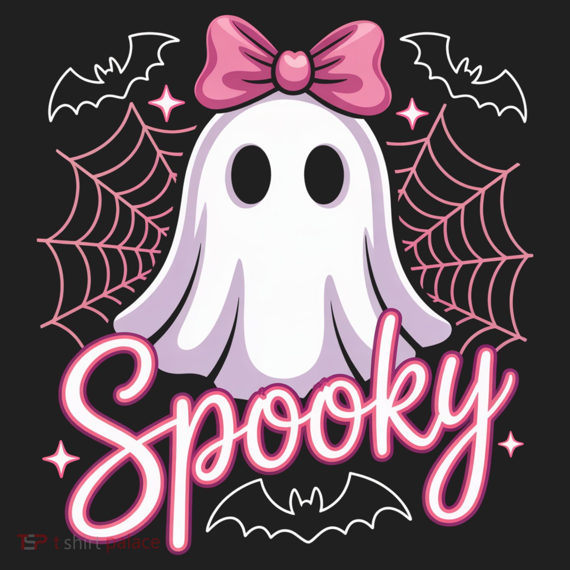 Spooky Ghost Pink Coquette Halloween Cute Tumbler