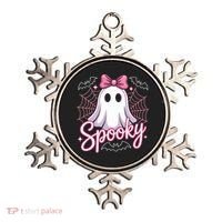 Spooky Ghost Pink Coquette Halloween Cute Ornament thumb 0