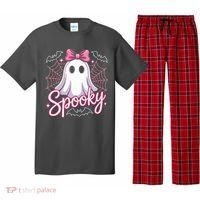 Spooky Ghost Pink Coquette Halloween Cute Pajama Set thumb 0