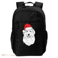 Santa Great Pyrenees Dog Ugly Christmas Meaningful Gift Backpack thumb 0