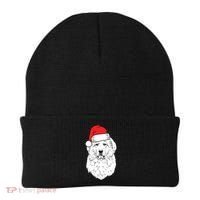Santa Great Pyrenees Dog Ugly Christmas Meaningful Gift Beanie thumb 0
