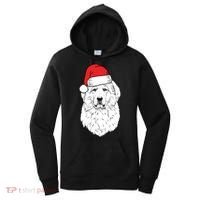 Santa Great Pyrenees Dog Ugly Christmas Meaningful Gift Women's Hoodie thumb 0