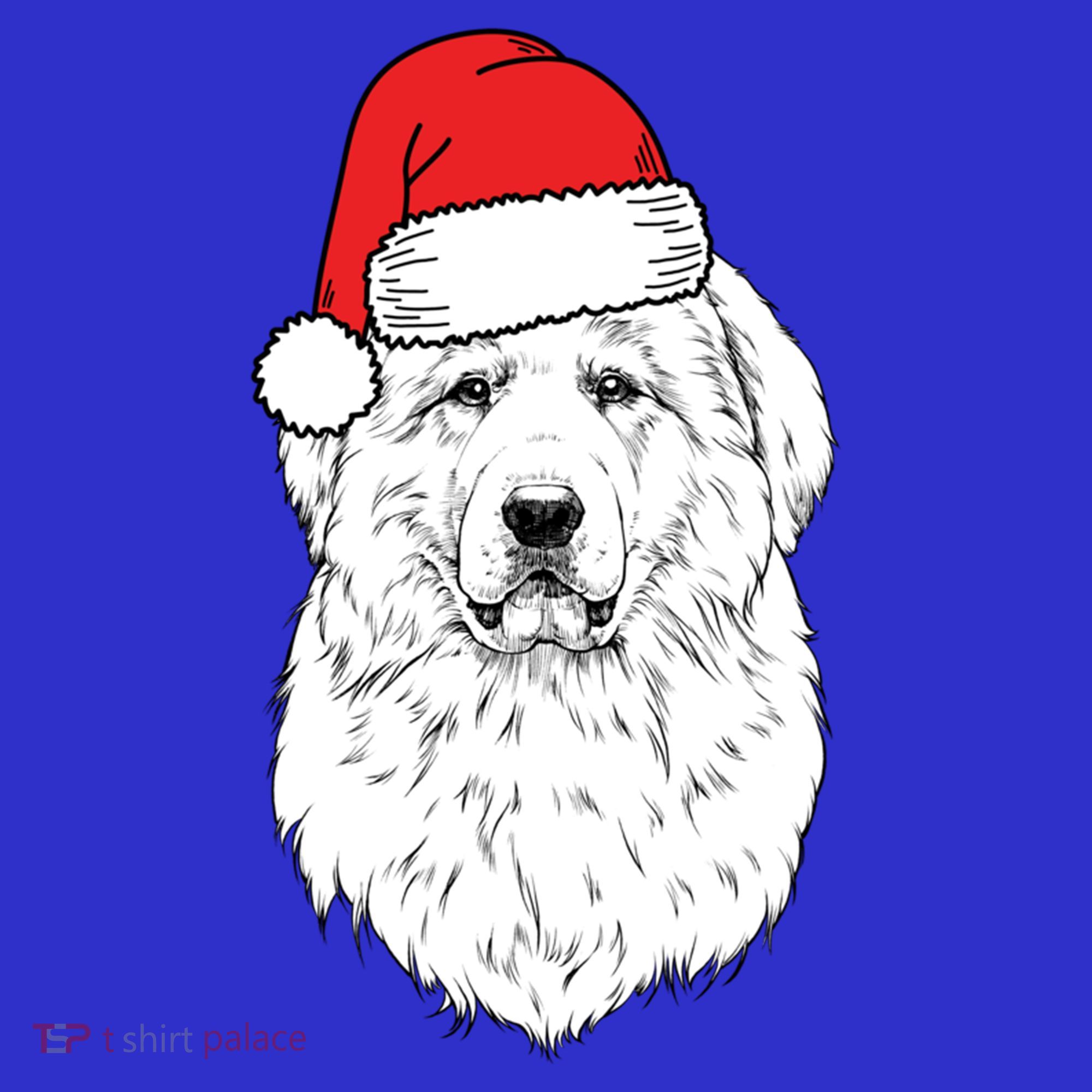 Santa Great Pyrenees Dog Ugly Christmas Meaningful Gift Hoodie