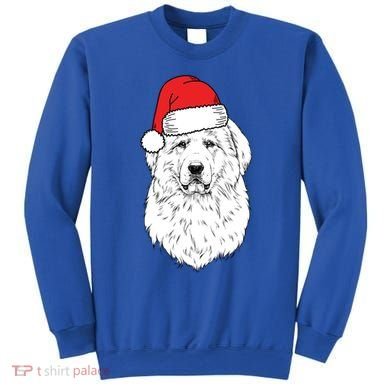 Santa Great Pyrenees Dog Ugly Christmas Meaningful Gift Sweatshirt