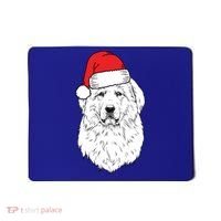 Santa Great Pyrenees Dog Ugly Christmas Meaningful Gift Mousepad thumb 0