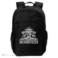 Some Grandpas Play Bingo Real Grandpas Ride Motorcycles Backpack thumb 0