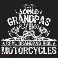 Some Grandpas Play Bingo Real Grandpas Ride Motorcycles Beanie thumb 2