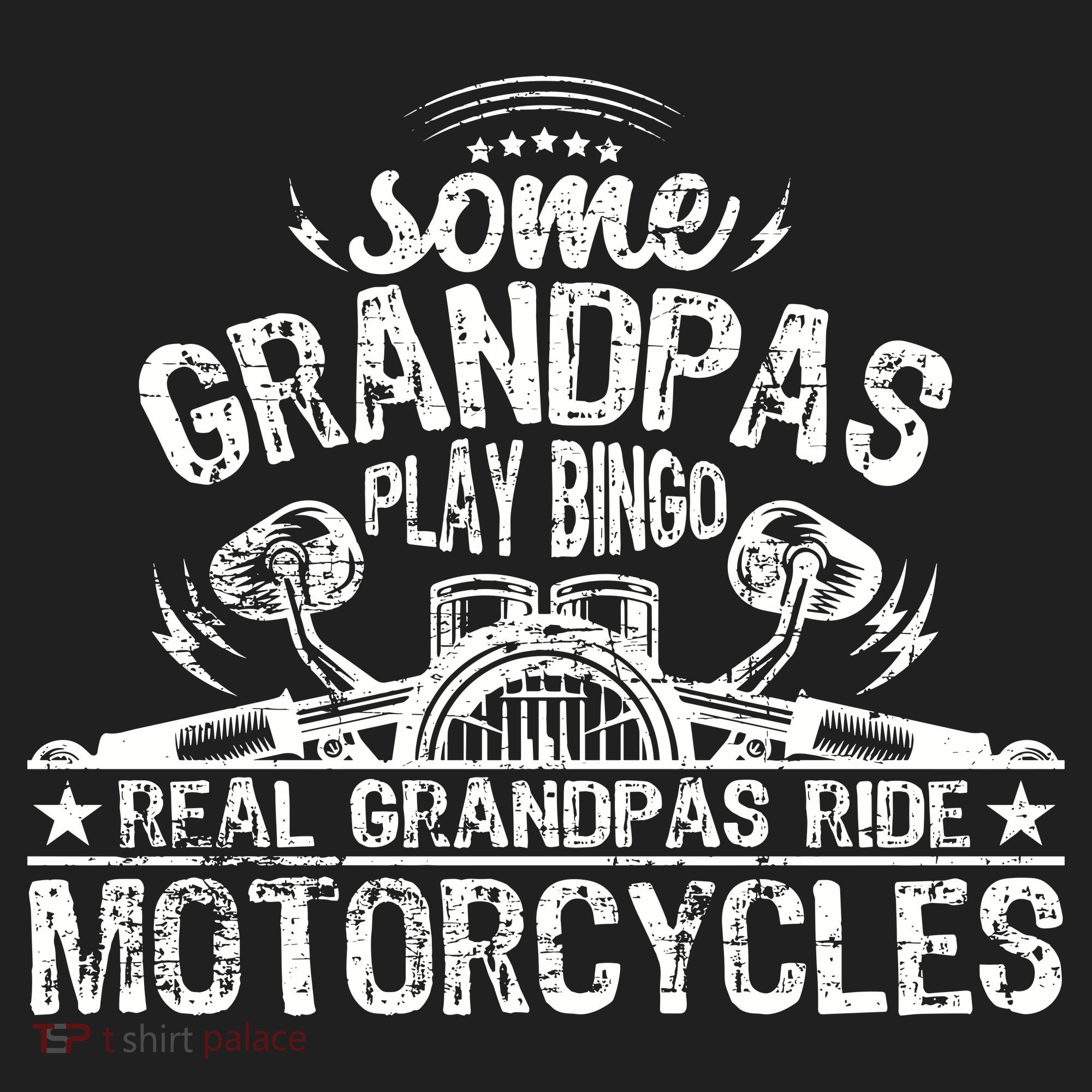 Some Grandpas Play Bingo Real Grandpas Ride Motorcycles Beanie