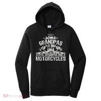 Some Grandpas Play Bingo Real Grandpas Ride Motorcycles Women's Hoodie thumb 0