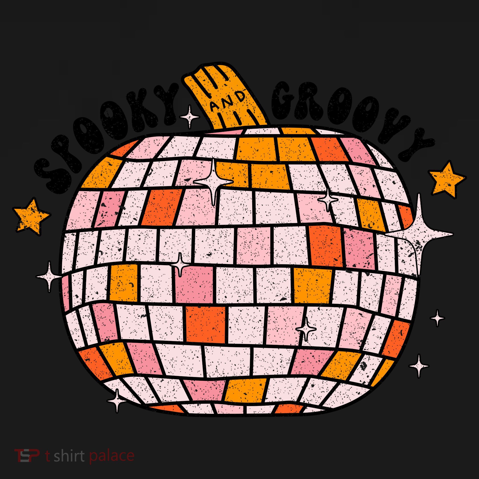 Spooky Groovy Pumpkin Halloween Day Retro Halloween Sweatshirt
