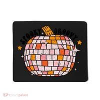 Spooky Groovy Pumpkin Halloween Day Retro Halloween Mousepad thumb 0