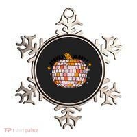 Spooky Groovy Pumpkin Halloween Day Retro Halloween Ornament thumb 0