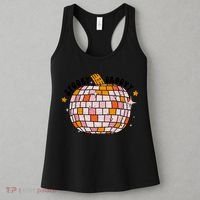 Spooky Groovy Pumpkin Halloween Day Retro Halloween Women's Tank Top thumb 3