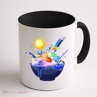 Space Galaxy Planets Cereal Bowl Coffee Mug thumb 1