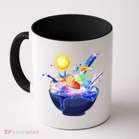 Space Galaxy Planets Cereal Bowl Coffee Mug thumb 0