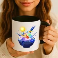 Space Galaxy Planets Cereal Bowl Coffee Mug thumb 3