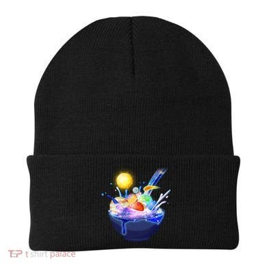 Space Galaxy Planets Cereal Bowl Beanie