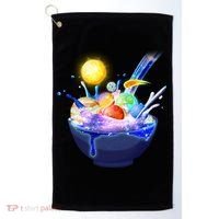 Space Galaxy Planets Cereal Bowl Golf Towel thumb 0