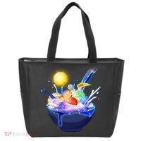 Space Galaxy Planets Cereal Bowl Tote Bag thumb 0