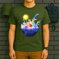 Space Galaxy Planets Cereal Bowl T-Shirt thumb 6
