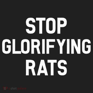 Stop Glorifying Rats Women's Cooling Performance Crew T-Shirt