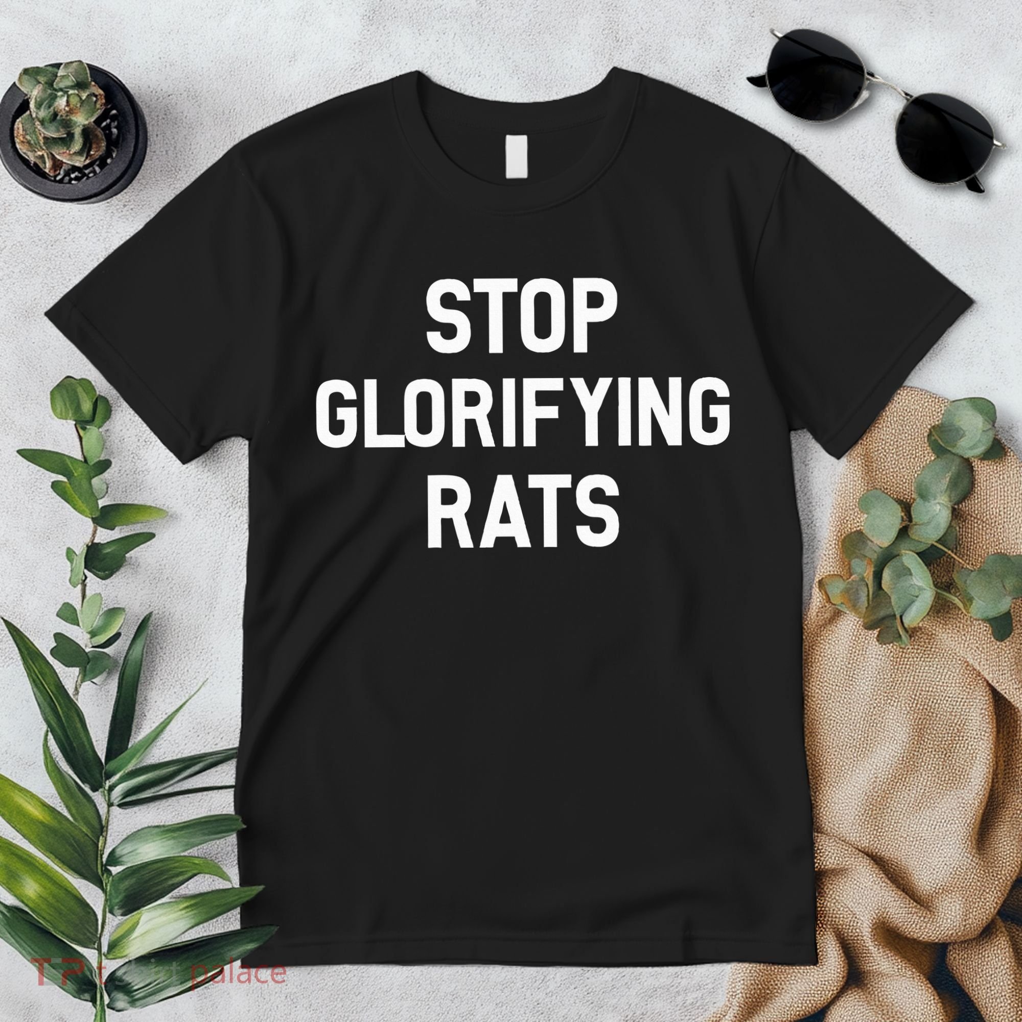 Stop Glorifying Rats Premium T-Shirt