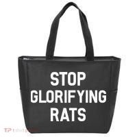 Stop Glorifying Rats Tote Bag thumb 0