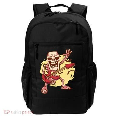 Skeleton Guitar Rock Backpack