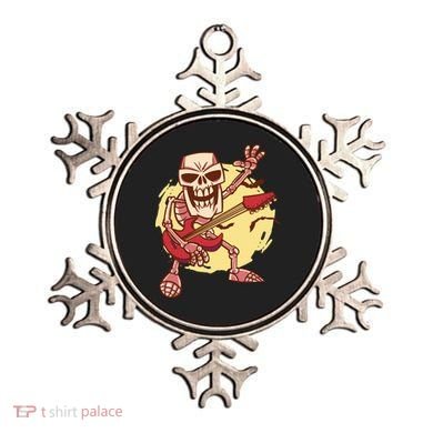 Skeleton Guitar Rock Ornament
