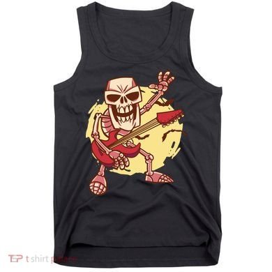 Skeleton Guitar Rock Tank Top