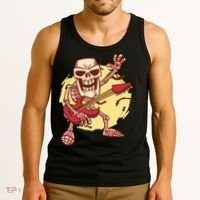 Skeleton Guitar Rock Tank Top thumb 3