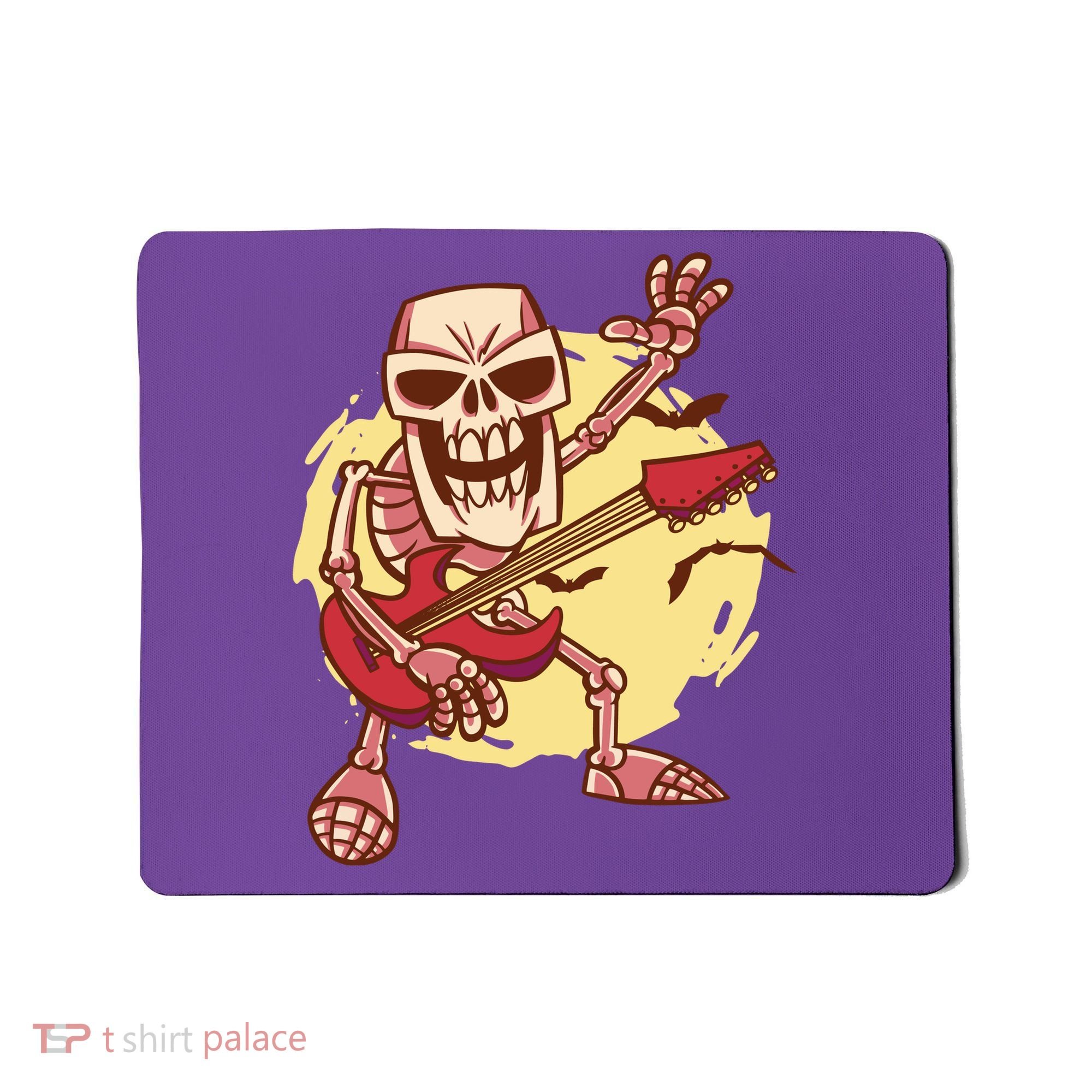 Skeleton Guitar Rock Mousepad