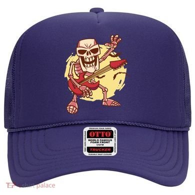 Skeleton Guitar Rock Hat