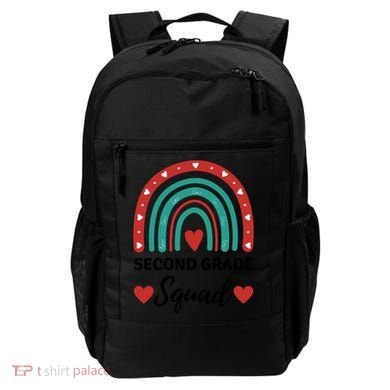 Second Grade Rocks Second Grade Squad Vibes Teacher Student Gift Backpack