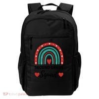 Second Grade Rocks Second Grade Squad Vibes Teacher Student Gift Backpack thumb 0