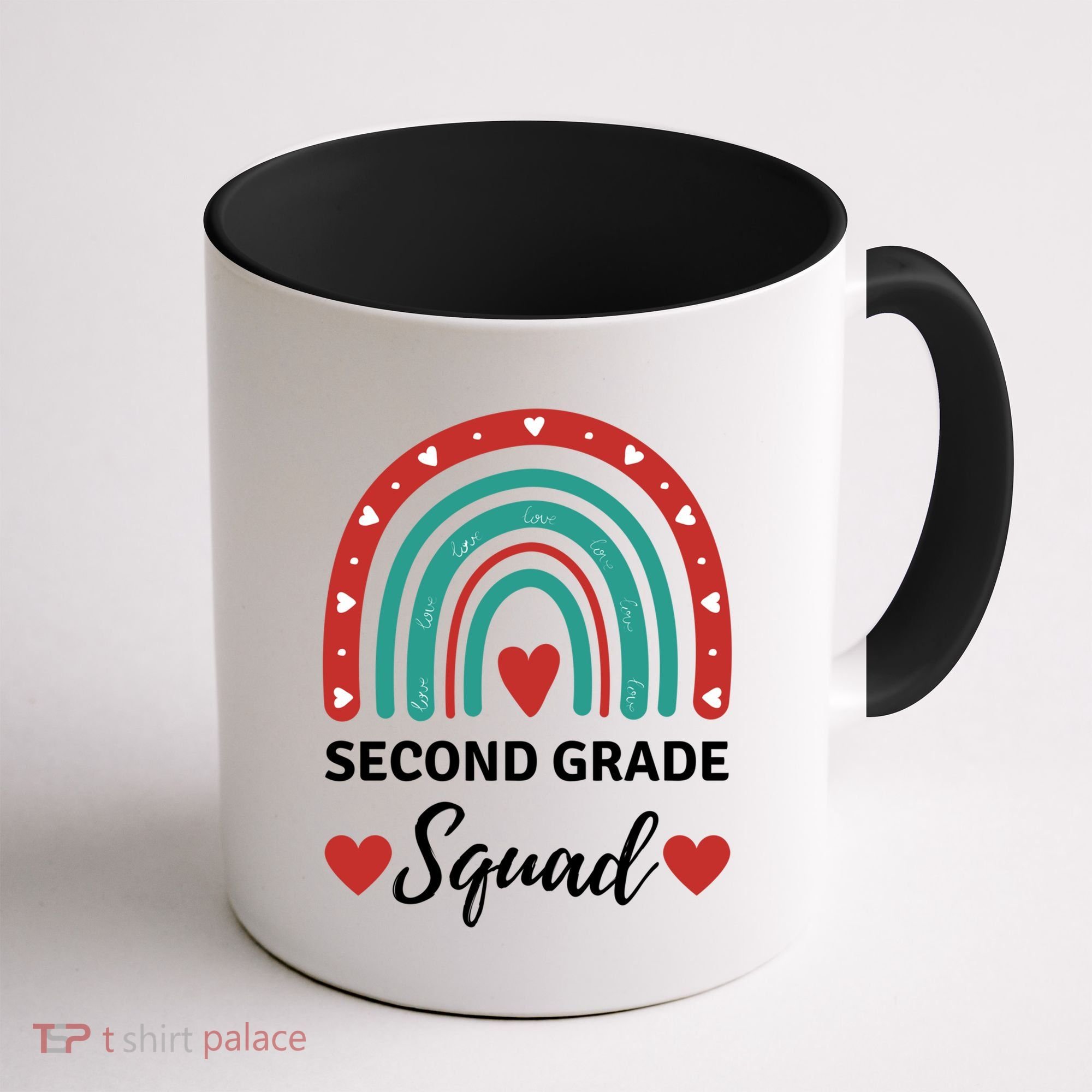 Second Grade Rocks Second Grade Squad Vibes Teacher Student Gift Coffee Mug
