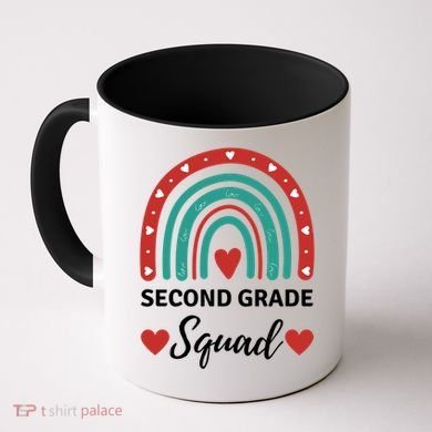 Second Grade Rocks Second Grade Squad Vibes Teacher Student Gift Coffee Mug