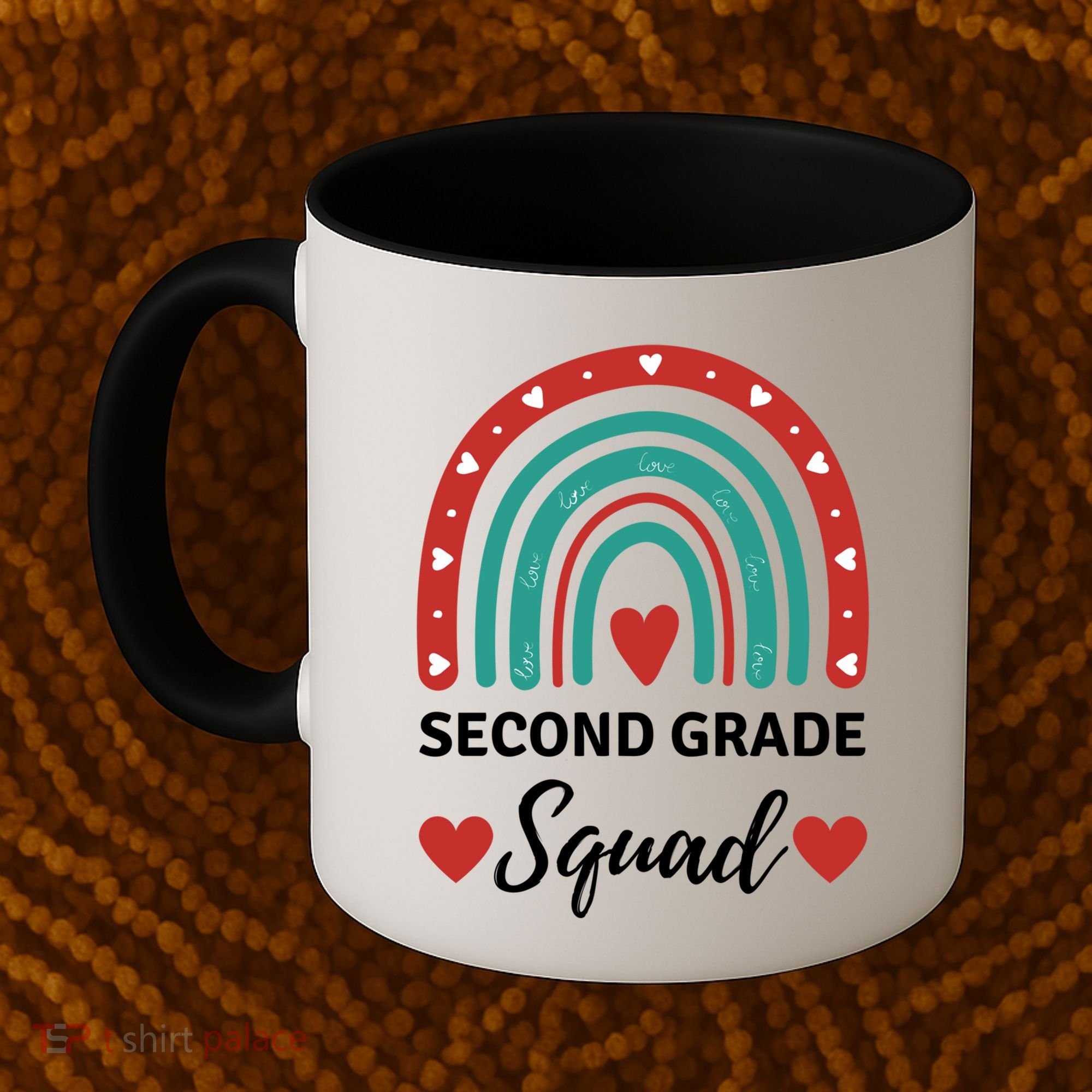 Second Grade Rocks Second Grade Squad Vibes Teacher Student Gift Coffee Mug