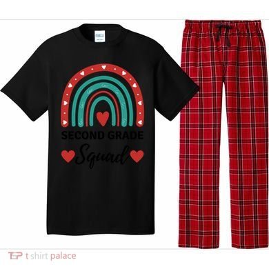 Second Grade Rocks Second Grade Squad Vibes Teacher Student Gift Pajama Set