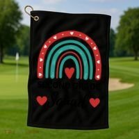 Second Grade Rocks Second Grade Squad Vibes Teacher Student Gift Golf Towel thumb 1