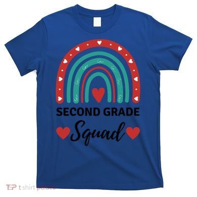 Second Grade Rocks Second Grade Squad Vibes Teacher Student Gift T-Shirt
