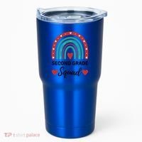 Second Grade Rocks Second Grade Squad Vibes Teacher Student Gift Tumbler thumb 0