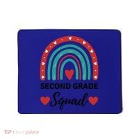 Second Grade Rocks Second Grade Squad Vibes Teacher Student Gift Mousepad thumb 0