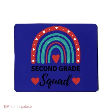 Second Grade Rocks Second Grade Squad Vibes Teacher Student Gift Mousepad