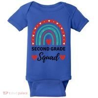 Second Grade Rocks Second Grade Squad Vibes Teacher Student Gift Baby Bodysuit thumb 0