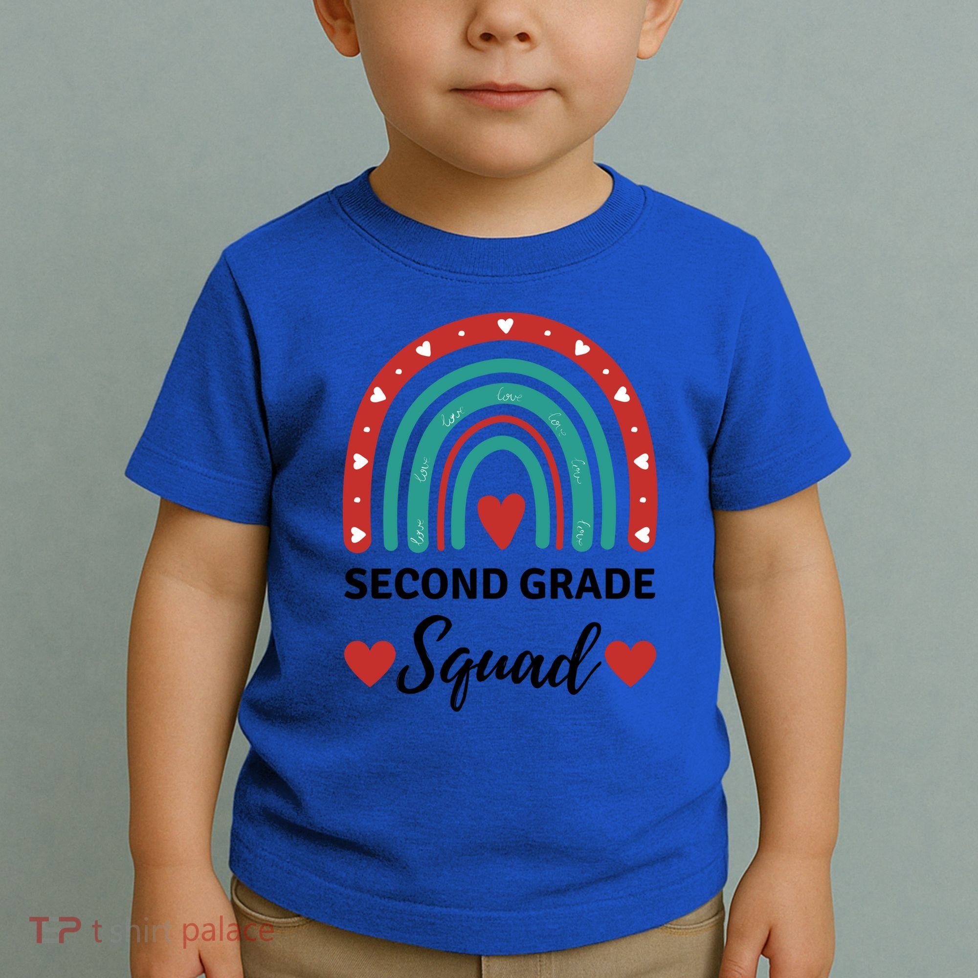 Second Grade Rocks Second Grade Squad Vibes Teacher Student Gift Toddler T-Shirt