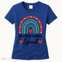 Second Grade Rocks Second Grade Squad Vibes Teacher Student Gift Women's T-Shirt thumb 0